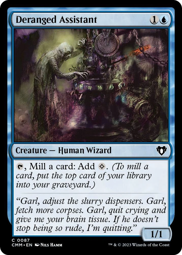 Deranged Assistant Foil