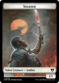Soldier // Demon Double-Sided Token 9 // 15