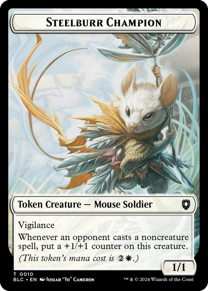 Steelburr Champion // Squid Double-Sided Token