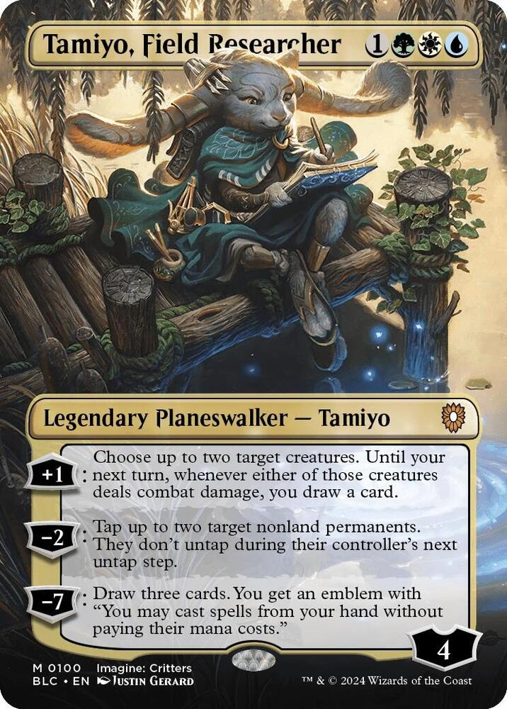Tamiyo, Field Researcher (Borderless) Foil