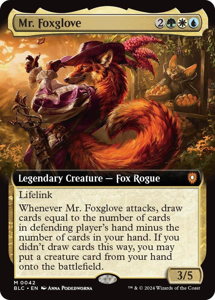 Mr. Foxglove (Extended Art) Foil