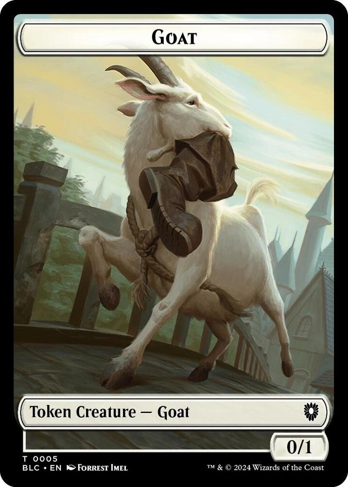 Goat // Wolf (0032) Double-Sided Token