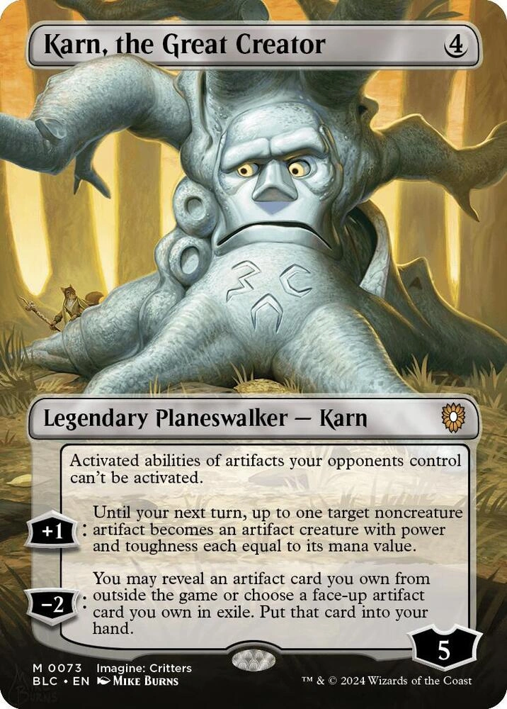 Karn, the Great Creator (Borderless) Foil