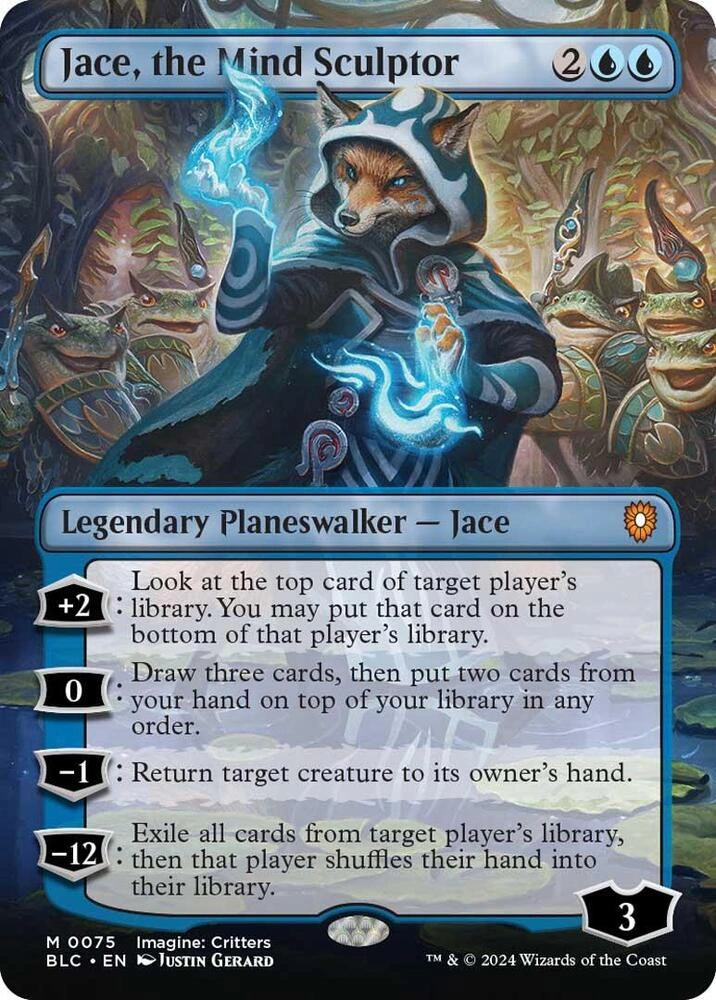 Jace, the Mind Sculptor (Borderless) Foil