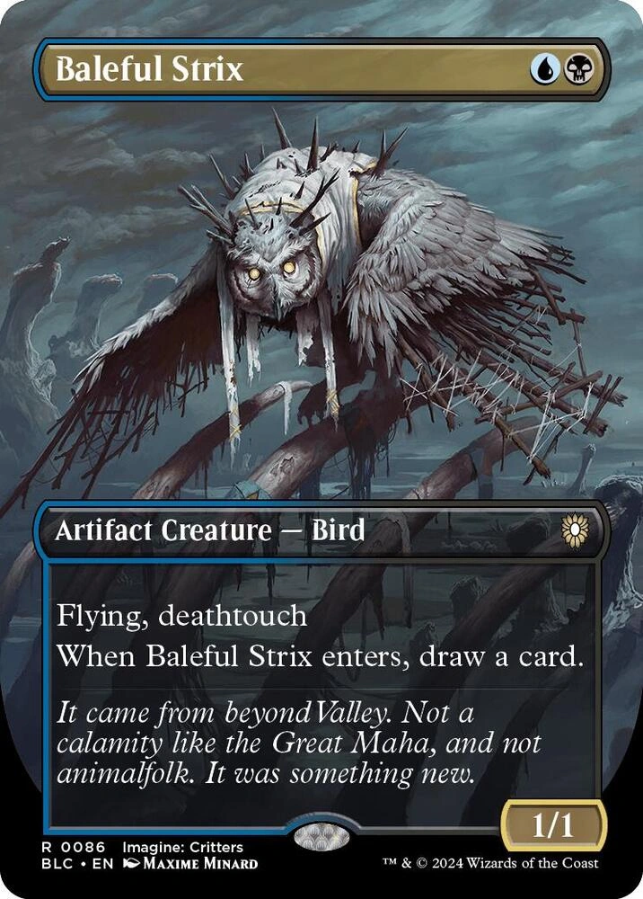 Baleful Strix (Borderless) Foil