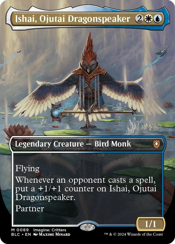 Ishai, Ojutai Dragonspeaker (Borderless) Foil