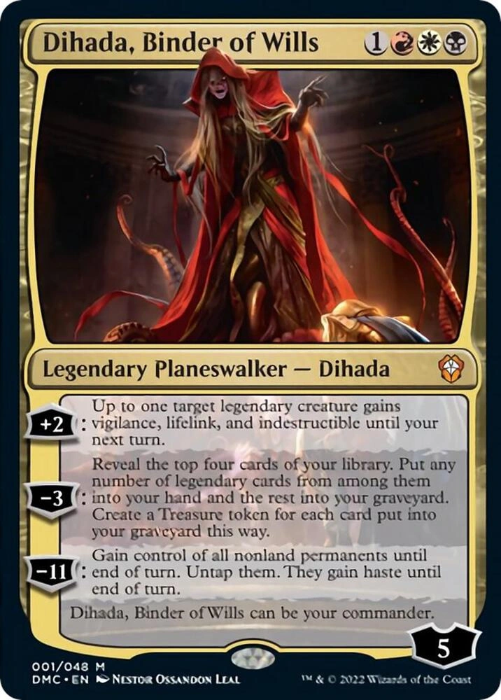 Dihada, Binder of Wills Foil
