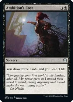 Ambition's Cost 110