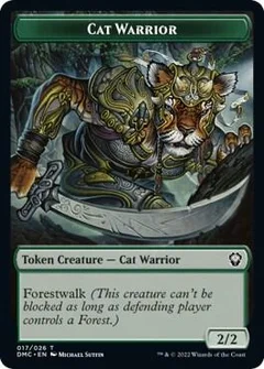 Cat Warrior Token 17