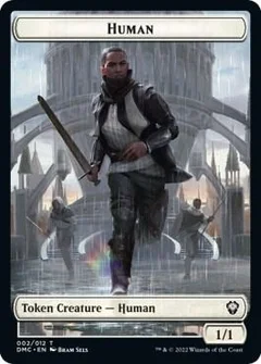 Human // Snake Double-Sided Token 2 // 11