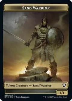 Sand Warrior Token 20