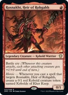 Rosnakht, Heir of Rohgahh Foil 25