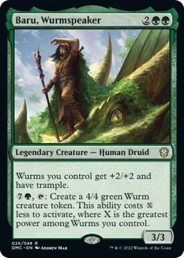 Baru, Wurmspeaker Foil