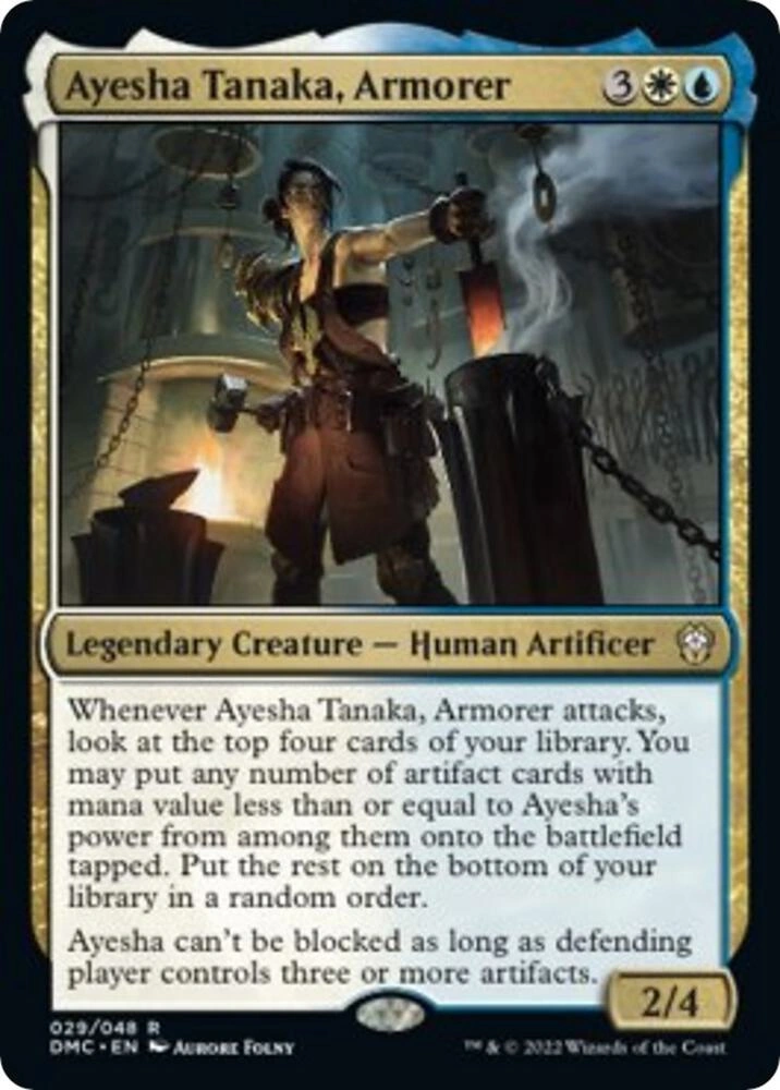 Ayesha Tanaka, Armorer Foil