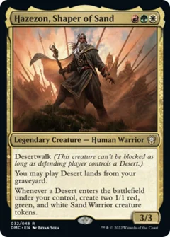 Hazezon, Shaper of Sand 32