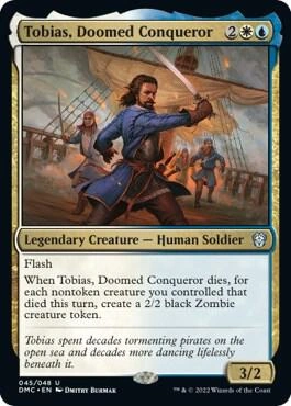 Tobias, Doomed Conqueror Foil