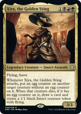 Xira, the Golden Sting Foil