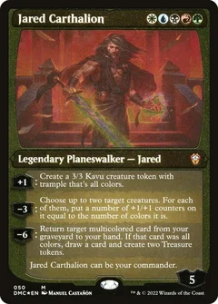 Jared Carthalion (Display Commander) - Thick Stock Foil 50