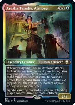 Ayesha Tanaka, Armorer (Foil Etched) 51