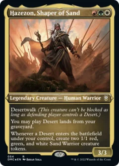 Hazezon, Shaper of Sand (Foil Etched) 54