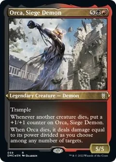 Orca, Siege Demon (Foil Etched) 59
