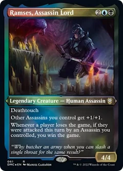 Ramses, Assassin Lord (Foil Etched) 61