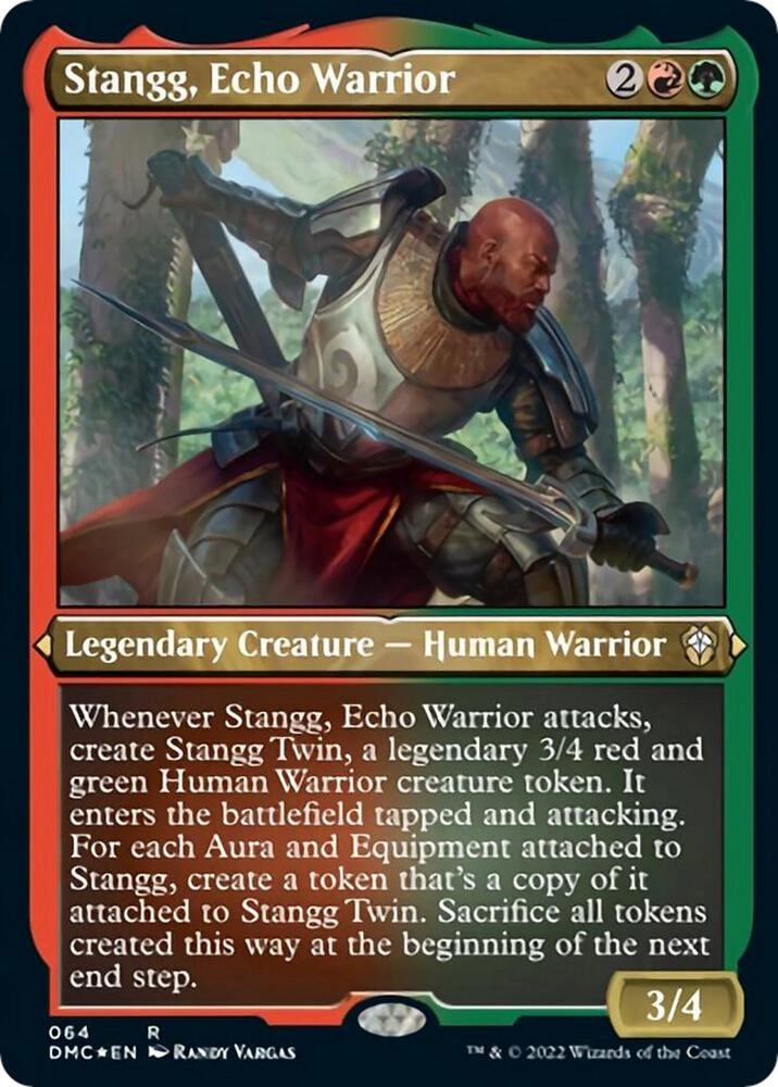 Stangg, Echo Warrior (Foil Etched)