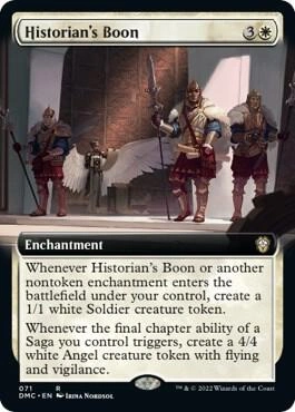 Historian's Boon (Extended Art) Foil