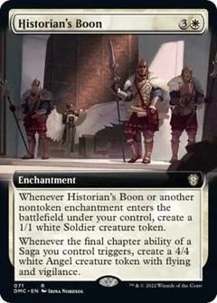 Historian's Boon (Extended Art) Foil 71