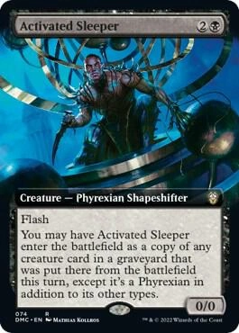 Activated Sleeper (Extended Art) Foil