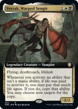 Verrak, Warped Sengir (Extended Art)