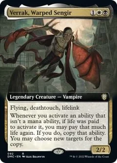 Verrak, Warped Sengir (Extended Art) 92