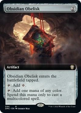 Obsidian Obelisk (Extended Art)