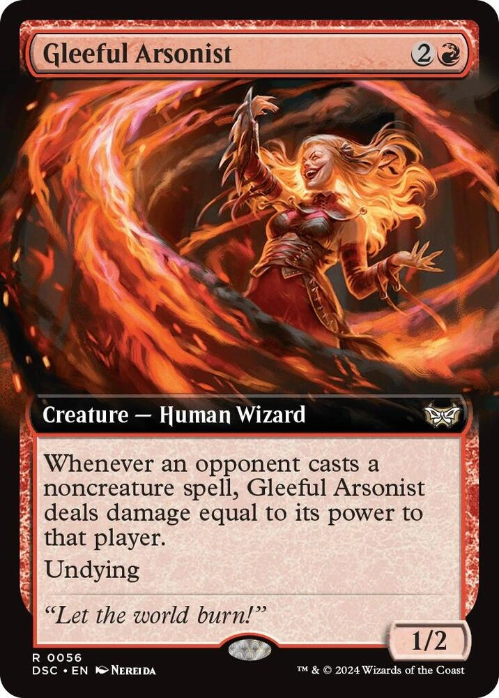 Gleeful Arsonist (Extended Art)
