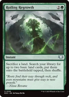 Roiling Regrowth 105