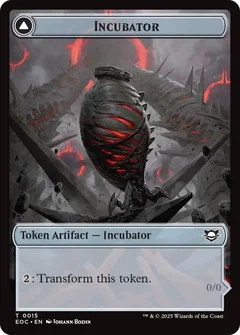 Incubator // Phyrexian Double-Sided Token 15 // 15