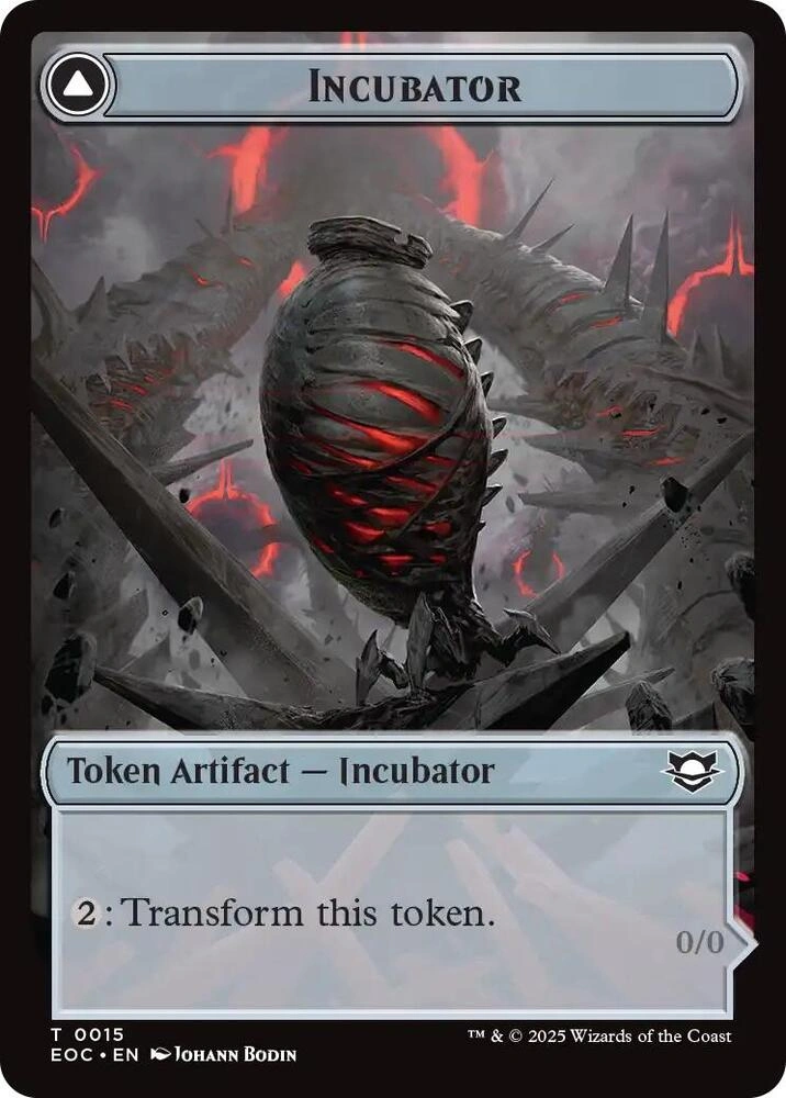 Incubator // Phyrexian Double-Sided Token Foil