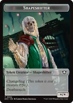 Shapeshifter // Golem (0013) Double-Sided Token Foil 2 // 13