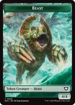 Beast (0006) // Lander (0008) Double-Sided Token 6 // 8