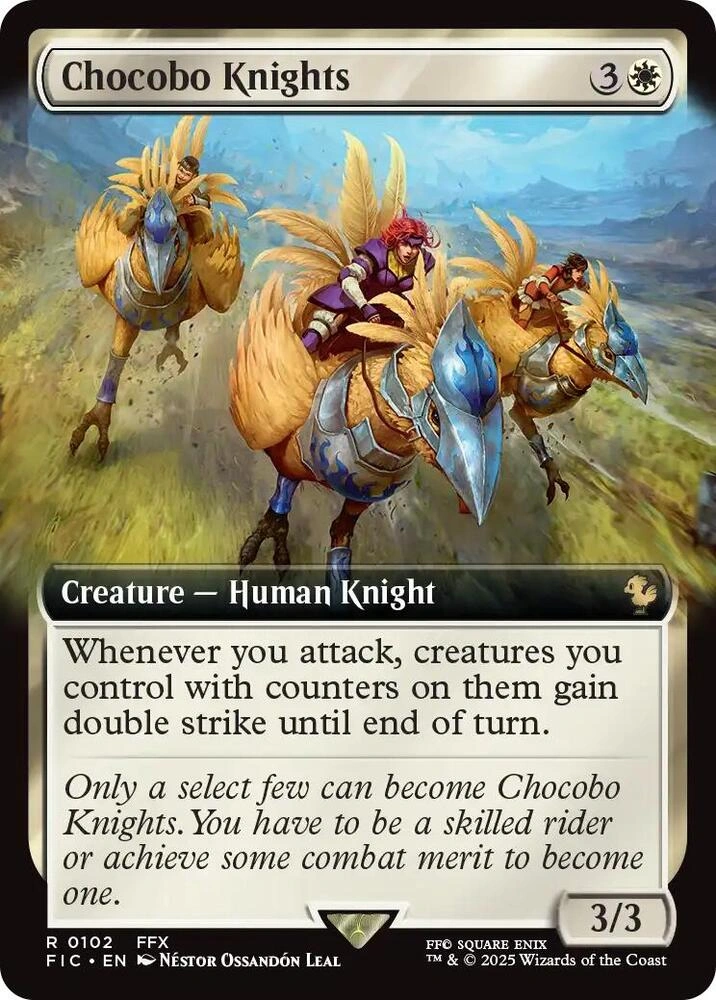 Chocobo Knights (Extended Art) Foil