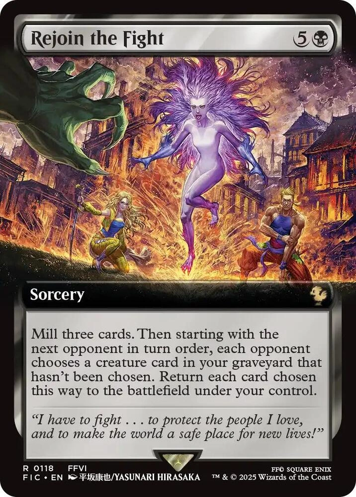 Rejoin the Fight (Extended Art) Foil