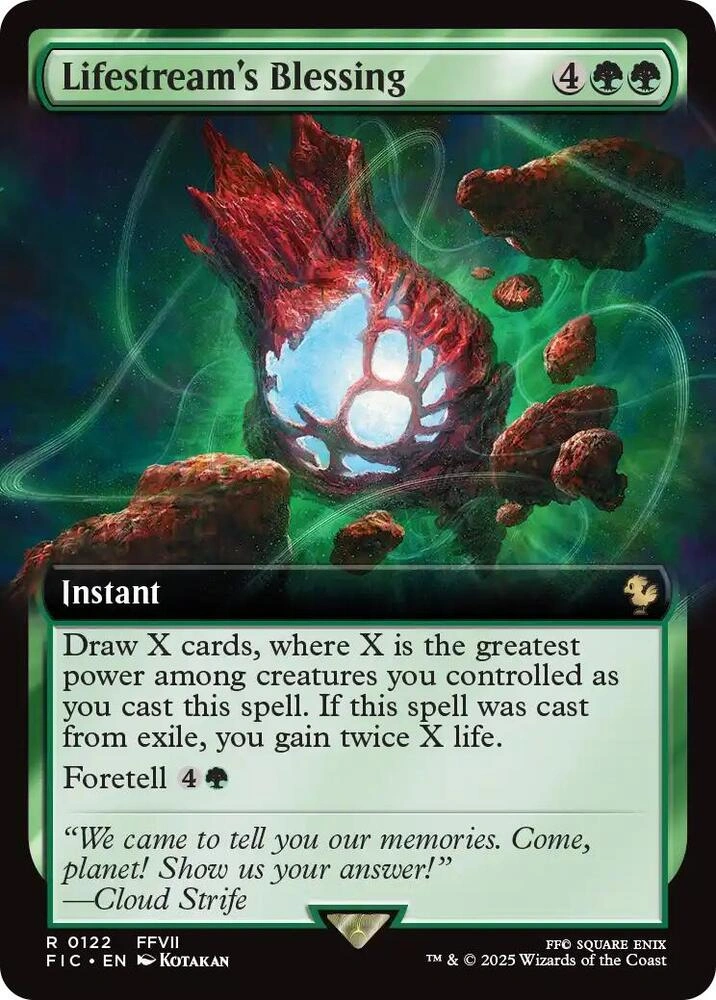 Lifestream's Blessing (Extended Art)