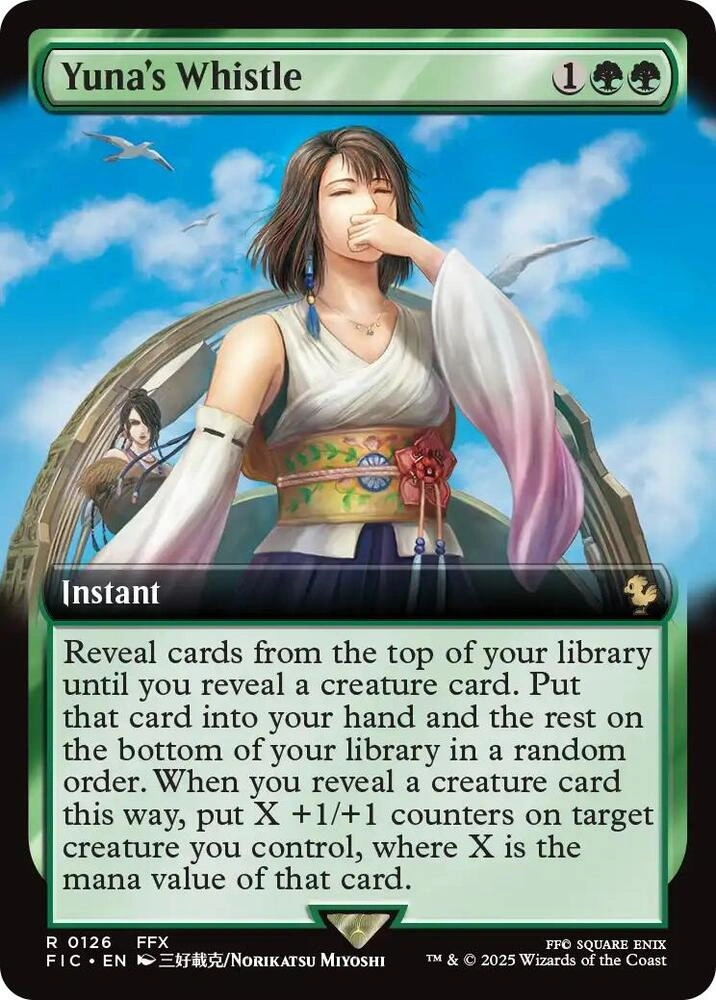 Yuna's Whistle (Extended Art) Foil