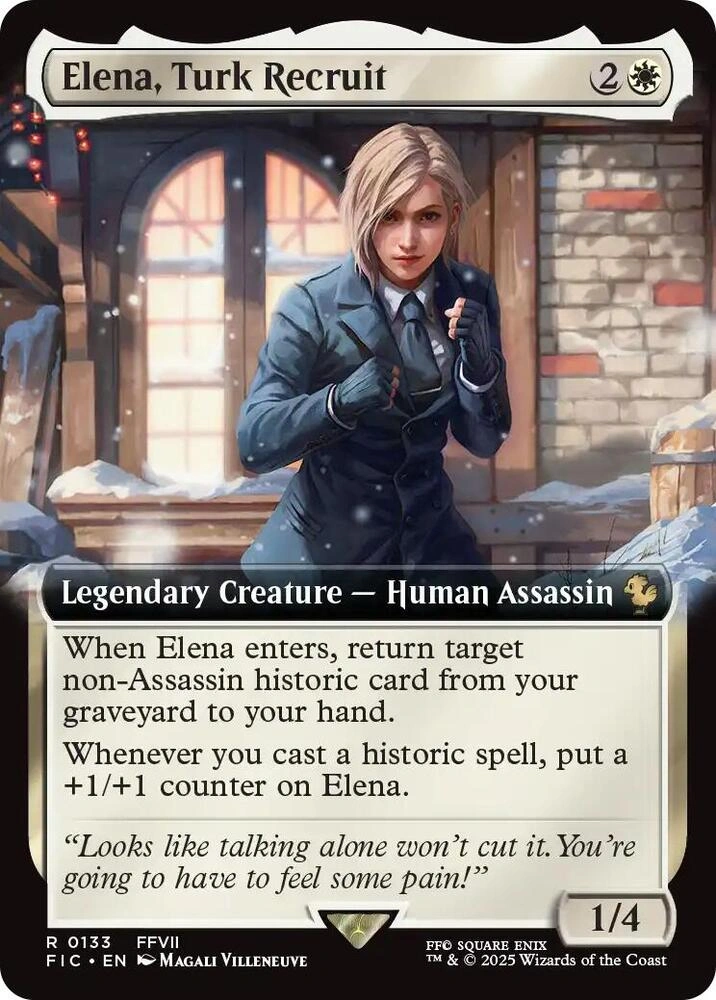 Elena, Turk Recruit (Extended Art) Foil