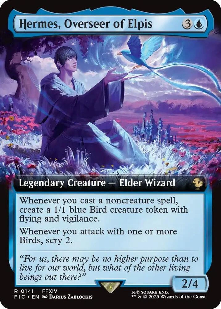 Hermes, Overseer of Elpis (Extended Art) Foil