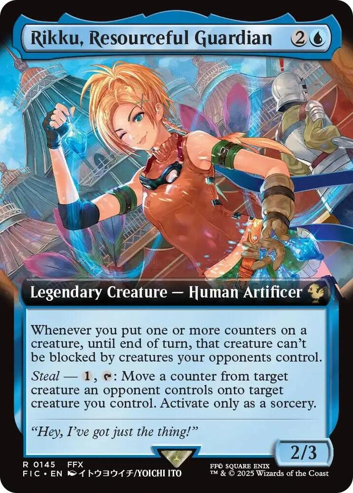 Rikku, Resourceful Guardian (Extended Art) Foil