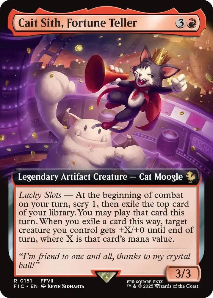 Cait Sith, Fortune Teller (Extended Art)