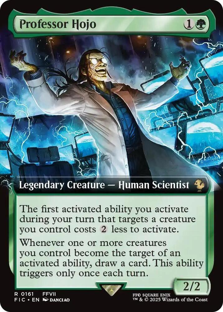Professor Hojo (Extended Art) Foil