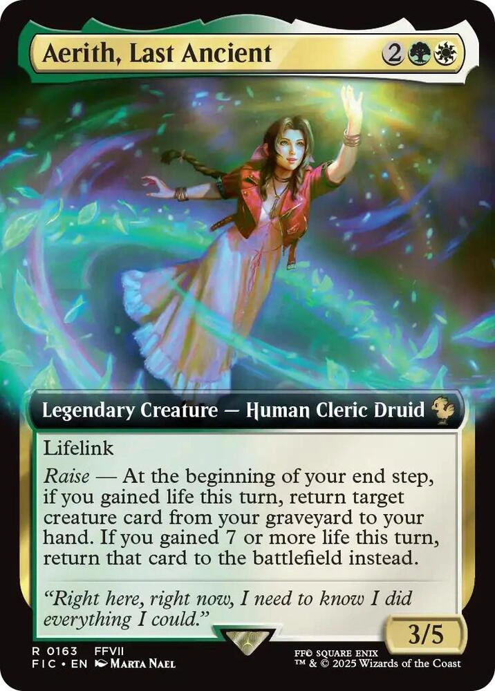 Aerith, Last Ancient (Extended Art) Foil