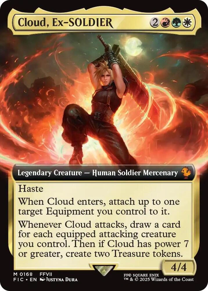 Cloud, Ex-SOLDIER (Extended Art) Foil
